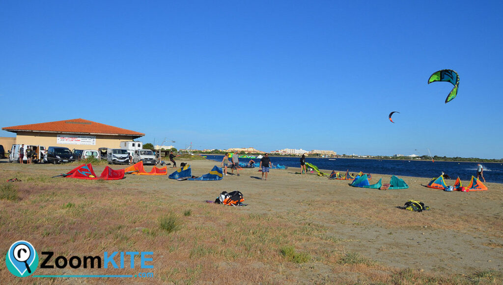 parking du parc des dosses a barcares zoomkite