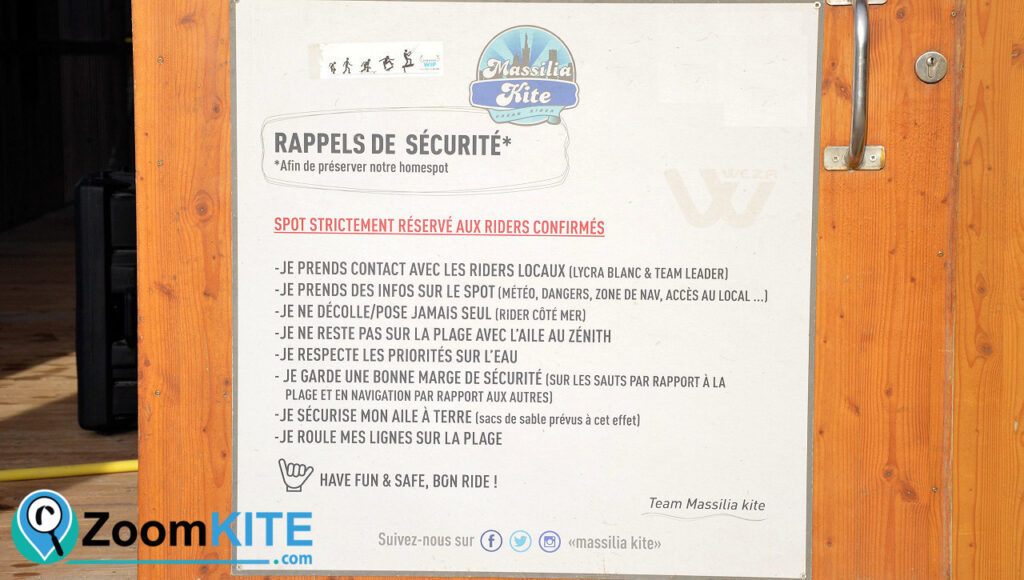 pratiquer le kitesurf à Marseille réglementation et information zoomkite