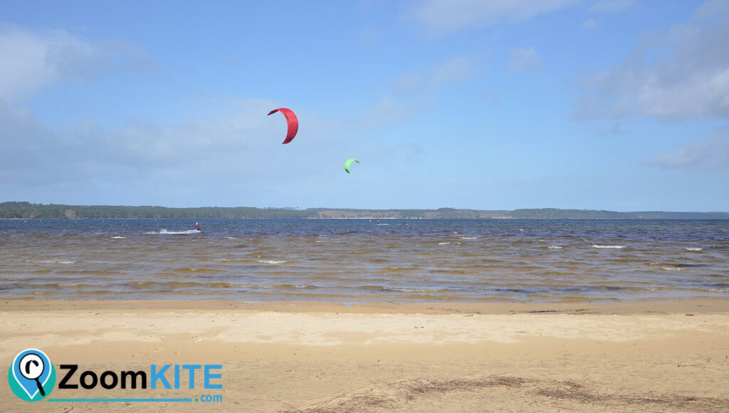 spot de kitesurf navarrosse a Biscarrosse zoomkite