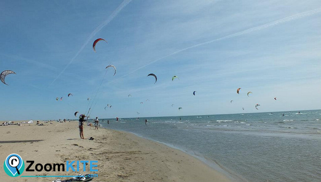spot de kitesurf plage de l'espiguette a port camargue reglementation zoomkite
