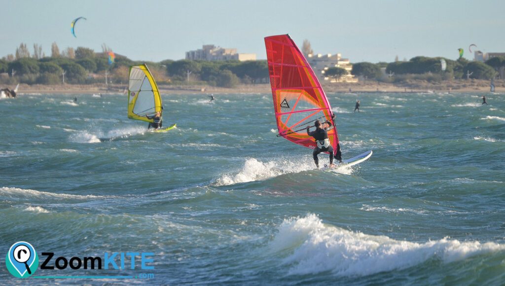 spot de kitesurf plage du boucanet grau du roi windsurf zoomkite