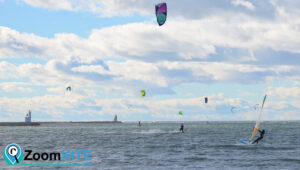 Spot Kitesurf : Plage Sud au Grau-du-Roi
