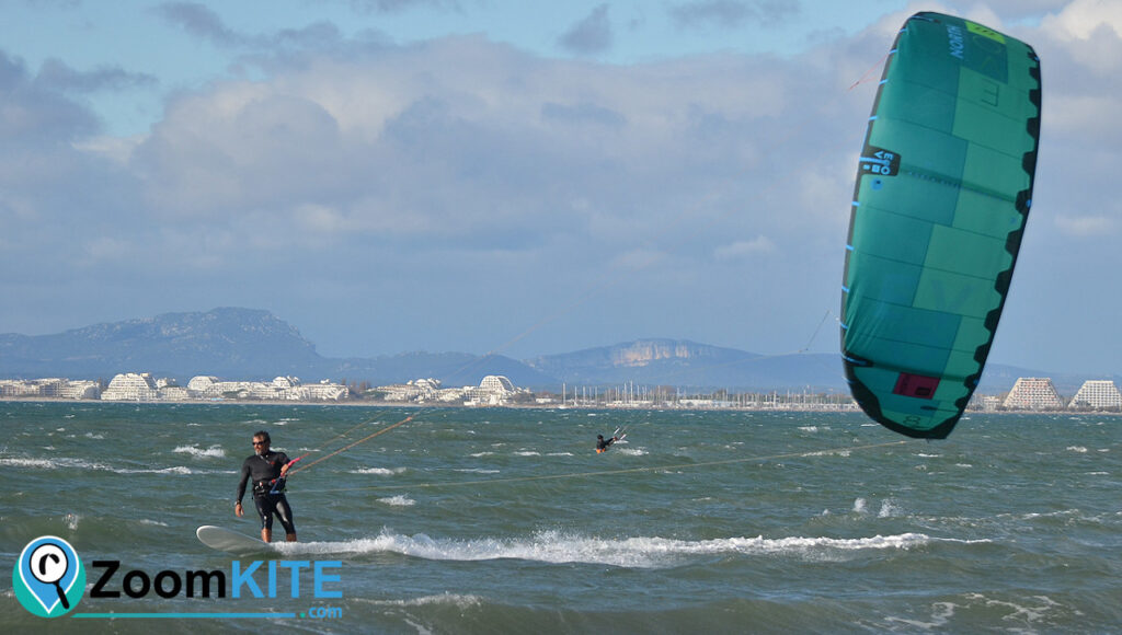 spot de kitesurf plage sud port camargue surfkite zoomkite