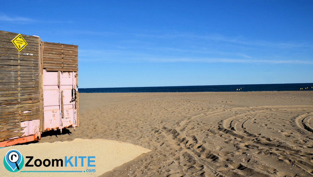 spot de kitesurf saint pierre la mer zoomkite