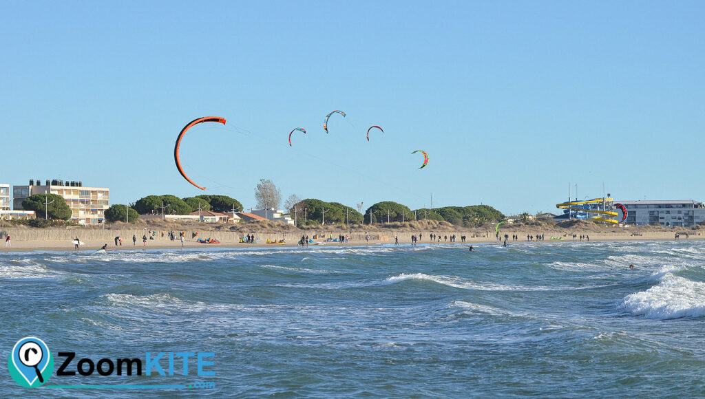 spot kite le boucanet zone decollage zoomkite