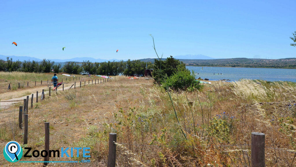 zone de kitesurf a leucate le goulet zoomkite